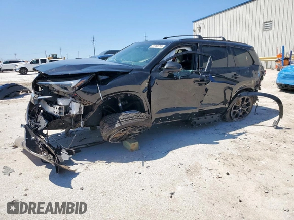 2024 Lexus TX 500h F Sport Premium z VIN 5TDABAB62RS006365, wystawiony jako Copart lot #51959755 z przebiegiem 6 391 mil mil oraz Szkoda całkowita • Salvage title. Historia ofert i sprzedaży dostępna na DreamBid. Obrazek 1.