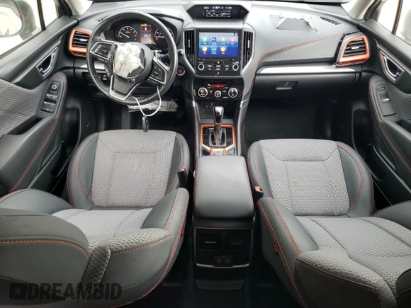 2020 Subaru Forester Special Sports with VIN JF2SKARC0LH608811, listed as a Copart auction lot 61369395 with 58,326 mi miles and Salvage title. Bid and sale history available at DreamBid. Image 8.