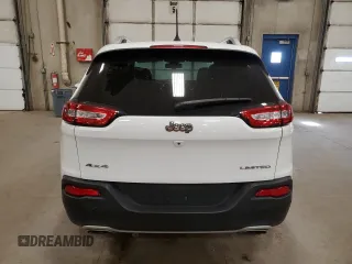 2017 Jeep Cherokee Limited with VIN 1C4PJMDS7HW658860, listed as a Copart auction lot 48559645 with 129,861 mi miles and Salvage Title. Bid and sale history available at carsss.com. Image 6.