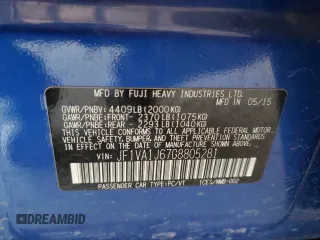 2016 Subaru WRX Limited с VIN JF1VA1J67G8805281, выставлен на аукционе Copart как лот 60657195 с пробегом 118 864 миль миль и Чистый • Clean title. История ставок и продаж доступна на DreamBid. Изображение 12.