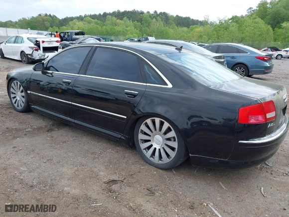 2007 Audi A8 L 4.2L with VIN WAUMV44EX7N010352, listed as a IAAI auction lot 41937139 with 152,109 mi miles. Bid and sale history available at carsss.com. Image 3.