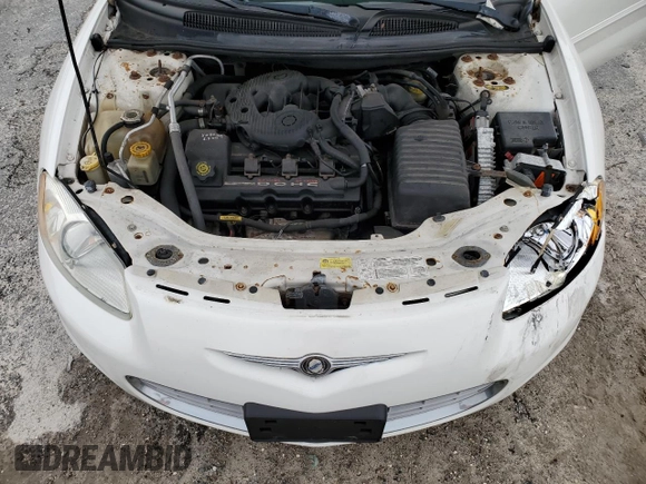 2003 Chrysler Sebring with VIN 1C3EL75T53N507884, listed as a Copart auction lot 75411374 with 111,263 mi miles and Salvage Title. Bid and sale history available at DreamBid. Image 11.