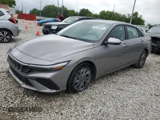2024 Hyundai Elantra SEL with VIN KMHLM4DG7RU715715, listed as a Copart auction lot 58738865 with 10,150 mi miles and Salvage title. Bid and sale history available at DreamBid. Image 1.