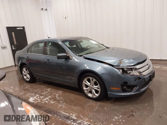2012 Ford Fusion SE with VIN 3FAHP0HA8CR415136, listed as a IAAI auction lot 41923058 with 192,328 mi miles. Bid and sale history available at carsss.com. Image 1.