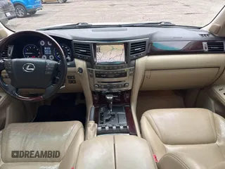 2011 Lexus LX 570 with VIN JTJHY7AX9B4071559, listed as a IAAI auction lot 41860921 with 201,449 mi miles and . Bid and sale history available at DreamBid. Image 6.
