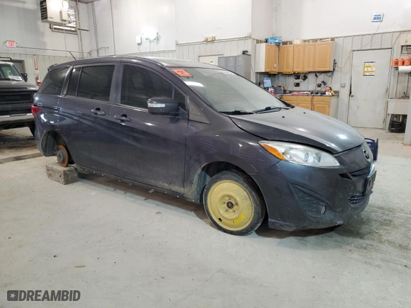 2015 Mazda Mazda5 Grand Touring with VIN JM1CW2DL2F0180456, listed as a Copart auction lot 53845833 with 0 mi miles. Bid and sale history available at carsss.com. Image 4.