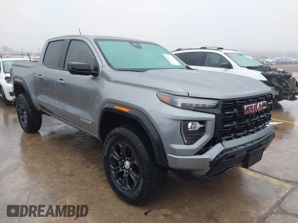 2024 GMC Canyon 2WD Elevation with VIN 1GTP5BEK4R1203356, listed as a IAAI auction lot 41413853 with 18,606 mi miles. Bid and sale history available at carsss.com. Image 1.