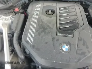 2020 BMW 5 Series 540i with VIN WBAJS1C08LWW80129, listed as a Copart auction lot 70940265 with 81,495 mi miles and Salvage title. Bid and sale history available at DreamBid. Image 14.