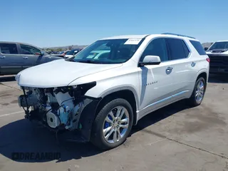 2018 Chevrolet Traverse High Country with VIN 1GNEVKKW1JJ146141, listed as a IAAI auction lot 42047230 with 93,199 mi miles. Bid and sale history available at carsss.com. Image 18.