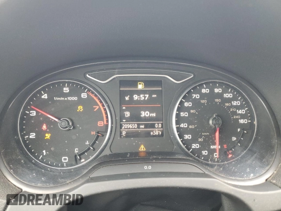 2015 Audi S3 Premium Plus z VIN WAUBFGFF4F1001552, wystawiony jako Copart lot #55023555 z przebiegiem 209 650 mil mil oraz Szkoda całkowita • Salvage title. Historia ofert i sprzedaży dostępna na DreamBid. Obrazek 9.