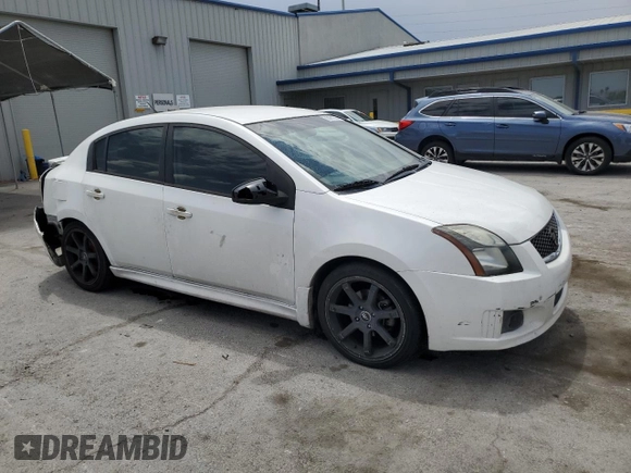 2011 Nissan Sentra SR with VIN 3N1AB6AP9BL698470, listed as a Copart auction lot 63661525 with 173,188 mi miles and Salvage title. Bid and sale history available at DreamBid. Image 4.