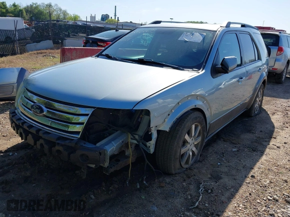 2008 Ford Taurus X SEL with VIN 1FMDK05W08GA43003, listed as a IAAI auction lot 42122695 with 105,484 mi miles and . Bid and sale history available at DreamBid. Image 6.