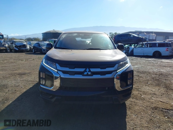 2022 Mitsubishi Outlander Sport ES with VIN JA4ARUAU4NU019731, listed as a IAAI auction lot 41131089 with 28,821 mi miles. Bid and sale history available at carsss.com. Image 12.