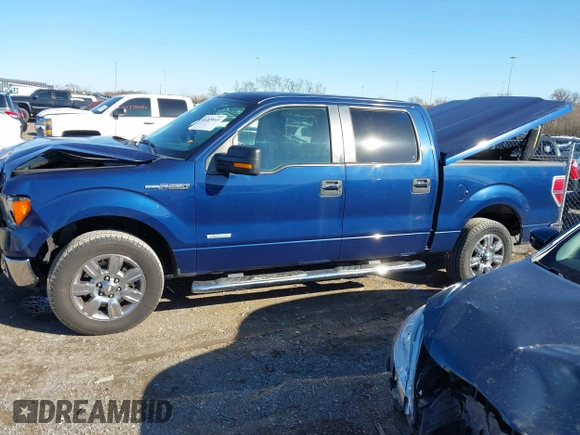2012 Ford F-150 XL with VIN 1FTFW1CT4CKD24792, listed as a IAAI auction lot 41748045 with 185,971 mi miles. Bid and sale history available at carsss.com. Image 15.