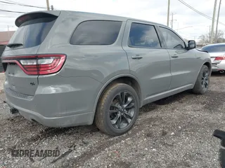 2021 Dodge Durango R/T with VIN 1C4SDJCTXMC759350, listed as a IAAI auction lot 41744877 with 85,839 mi miles and . Bid and sale history available at DreamBid. Image 4.