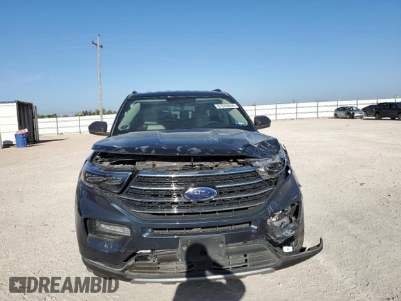 2023 Ford Explorer XLT с VIN 1FMSK7DH4PGB66322, выставлен на аукционе Copart как лот 47041905 с пробегом 9 102 миль миль и Списание • Salvage title. История ставок и продаж доступна на DreamBid. Изображение 5.