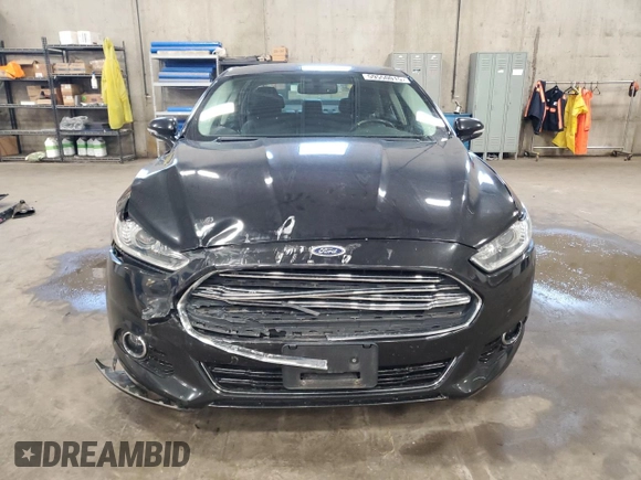 2013 Ford Fusion Titanium with VIN 3FA6P0K98DR281509, listed as a Copart auction lot 59550015 with 151,097 mi miles and Salvage title. Bid and sale history available at DreamBid. Image 5.