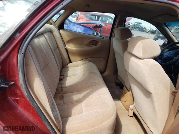 1997 Ford Taurus GL with VIN 1FALP52U4VG234295, listed as a Copart auction lot 51112714 with 118,005 mi miles and Salvage Title. Bid and sale history available at carsss.com. Image 10.