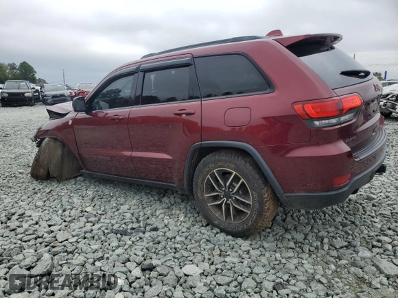 2019 Jeep Grand Cherokee Trailhawk with VIN 1C4RJFLT9KC718628, listed as a Copart auction lot 72646234 with 94,980 mi miles and Salvage title. Bid and sale history available at DreamBid. Image 2.