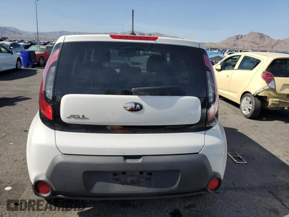 2014 Kia Soul + with VIN KNDJP3A59E7015882, listed as a Copart auction lot 52541815 with 130,768 mi miles and Salvage Title. Bid and sale history available at carsss.com. Image 6.