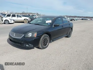 2010 Mitsubishi Galant ES with VIN 4A32B3FF3AE013455, listed as a IAAI auction lot 41161729 with 152,503 mi miles. Bid and sale history available at carsss.com. Image 2.