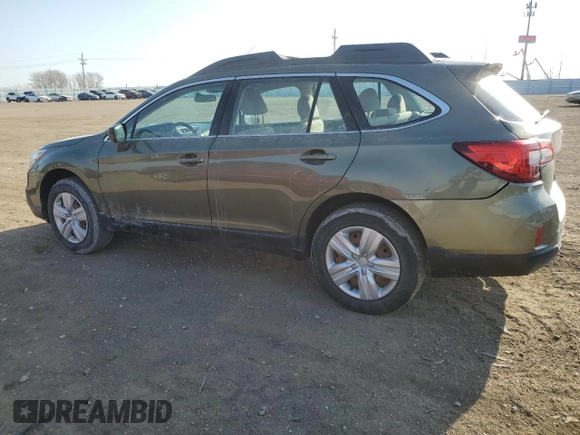 2016 Subaru Outback 2.5i with VIN 4S4BSBAC4G3319929, listed as a Copart auction lot 50617545 with 135,256 mi miles and Salvage title. Bid and sale history available at DreamBid. Image 2.