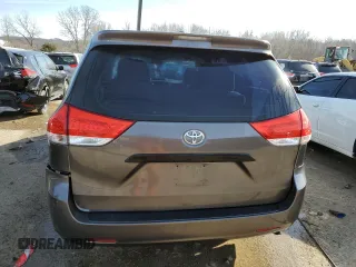 2012 Toyota Sienna with VIN 5TDZK3DC9CS205163, listed as a Copart auction lot 88674625 with 159,635 mi miles and Salvage title. Bid and sale history available at DreamBid. Image 6.