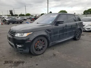 2016 Land Rover Range Rover Sport HSE with VIN SALWR2PF3GA656406, listed as a Copart auction lot 56692815 with 88,165 mi miles and Clean Title. Bid and sale history available at DreamBid. Image 1.