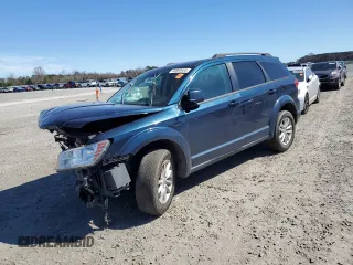 2015 Dodge Journey SXT with VIN 3C4PDDBG1FT611719, listed as a Copart auction lot 46892605 with 153,688 mi miles and Salvage Title. Bid and sale history available at DreamBid. Image 1.