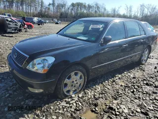 2003 Lexus LS 430 with VIN JTHBN30FX30098697, listed as a Copart auction lot 49048675 with 257,035 mi miles and Salvage Title. Bid and sale history available at DreamBid. Image 1.