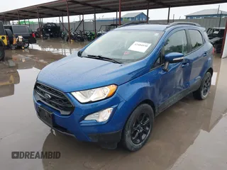 2021 Ford EcoSport SE with VIN MAJ3S2GEXMC445232, listed as a IAAI auction lot 42484930 with 28,829 mi miles and . Bid and sale history available at DreamBid. Image 2.