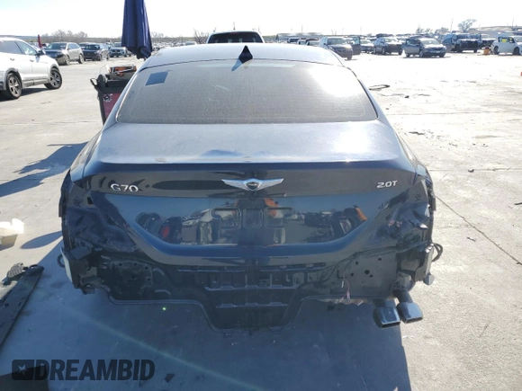 2020 Genesis G70 2.0T с VIN KMTG34LA5LU053373, выставлен на аукционе Copart как лот 42152495 с пробегом 59 701 миль миль и Списание • Salvage title. История ставок и продаж доступна на DreamBid. Изображение 6.
