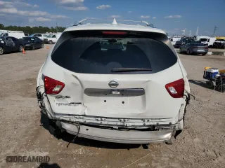 2020 Nissan Pathfinder S with VIN 5N1DR2AN4LC629238, listed as a Copart auction lot 50242925 with 63,114 mi miles and Salvage Title. Bid and sale history available at carsss.com. Image 6.