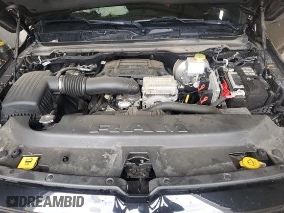 2022 Ram 1500 Big Horn with VIN 1C6SRFFT5NN342371, listed as a Copart auction lot 59956505 with 64,601 mi miles and Salvage title. Bid and sale history available at DreamBid. Image 11.