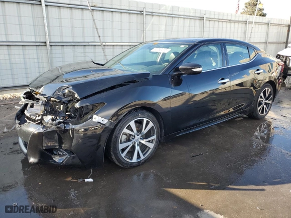 2018 Nissan Maxima S with VIN 1N4AA6AP3JC379968, listed as a Copart auction lot 50750015 with 63,692 mi miles and Salvage Title. Bid and sale history available at carsss.com. Image 1.