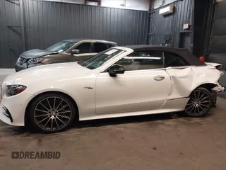 2019 Mercedes-Benz E 53 AMG with VIN WDD1K6BBXKF098282, listed as a IAAI auction lot 41482524 with 29,505 mi miles and . Bid and sale history available at DreamBid. Image 14.