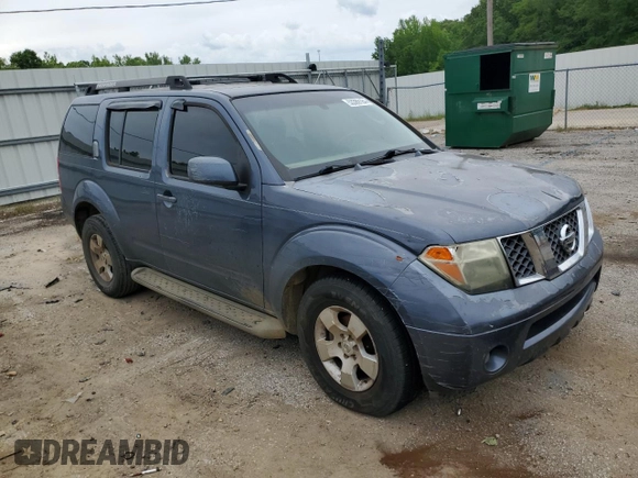 2005 Nissan Pathfinder LE z VIN 5N1AR18U95C706750, wystawiony jako Copart lot #81186314 z przebiegiem 259 815 mil mil oraz Szkoda całkowita • Salvage title. Historia ofert i sprzedaży dostępna na DreamBid. Obrazek 4.
