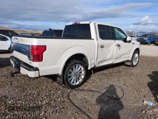 2019 Ford F-150 Limited with VIN 1FTEW1EG9KFB04695, listed as a Copart auction lot 47991505 with 89,588 mi miles and Salvage Title. Bid and sale history available at carsss.com. Image 3.