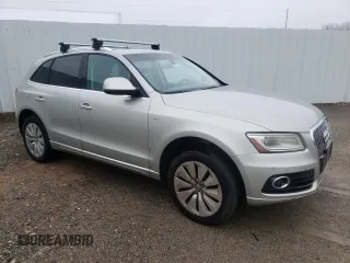 2013 Audi Q5 Hybrid Prestige with VIN WA1C8AFP3DA026893, listed as a Copart auction lot 44753145 with 140,282 mi miles and Clean title. Bid and sale history available at DreamBid. Image 4.