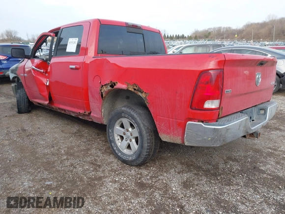 2009 Dodge 1500 SLT with VIN 1D3HV13T59J527076, listed as a IAAI auction lot 41551202 with Not Provided miles. Bid and sale history available at carsss.com. Image 3.