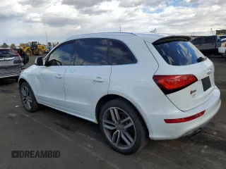 2014 Audi SQ5 Premium Plus with VIN WA1CGAFPXEA026541, listed as a Copart auction lot 78918504 with 105,836 mi miles and Salvage Title. Bid and sale history available at carsss.com. Image 2.
