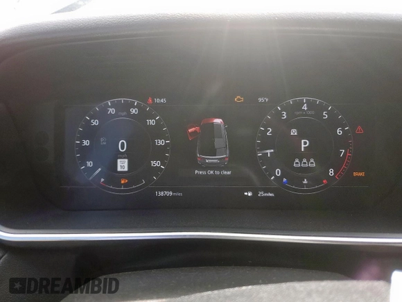2020 Land Rover Range Rover Sport HSE z VIN SALWR2SU5LA708862, wystawiony jako Copart lot #57265945 z przebiegiem 138 709 mil mil oraz Czysty tytuł • Clean title. Historia ofert i sprzedaży dostępna na DreamBid. Obrazek 9.