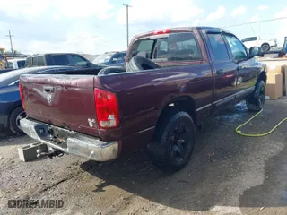 2005 Dodge Ram 1500 SLT with VIN 1D7HA18DX5J572228, listed as a IAAI auction lot 41765807 with 264,295 mi miles. Bid and sale history available at carsss.com. Image 4.