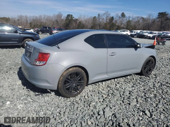 2012 Scion tC z VIN JTKJF5C78C3040542, wystawiony jako Copart lot #43595925 z przebiegiem 160 106 mil mil oraz Szkoda całkowita • Salvage title. Historia ofert i sprzedaży dostępna na DreamBid. Obrazek 3.