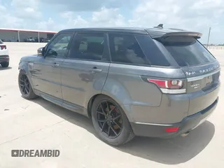 2015 Land Rover Range Rover Sport HSE with VIN SALWR2VF7FA614712, listed as a IAAI auction lot 42503835 with 115,848 mi miles and . Bid and sale history available at DreamBid. Image 3.