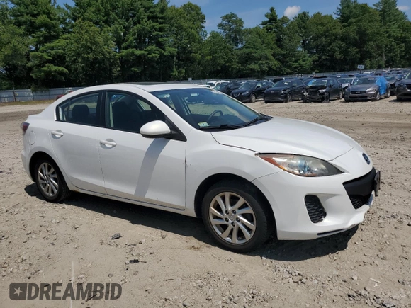 2012 Mazda 3 i Grand Touring with VIN JM1BL1W86C1612267, listed as a Copart auction lot 66250175 with 168,494 mi miles and Clean title. Bid and sale history available at DreamBid. Image 4.