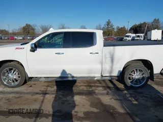 2020 Chevrolet Silverado 1500 LTZ with VIN 1GCUYGEDXLZ177976, listed as a IAAI auction lot 41621399 with 129,578 mi miles and . Bid and sale history available at DreamBid. Image 14.