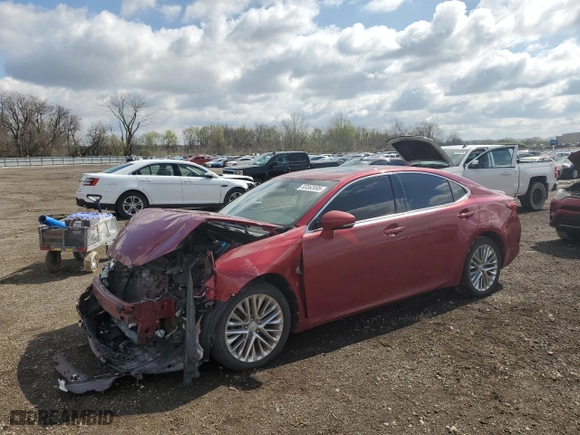 2013 Lexus ES 350 4dr Sdn with VIN JTHBK1GG0D2060154, listed as a Copart auction lot 53352495 with 0 mi miles and Clean Title. Bid and sale history available at carsss.com. Image 1.