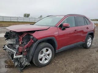 2021 Toyota RAV4 Hybrid XLE with VIN 4T3RWRFV8MU043385, listed as a Copart auction lot 84868154 with 93,650 mi miles and Salvage Title. Bid and sale history available at carsss.com. Image 1.