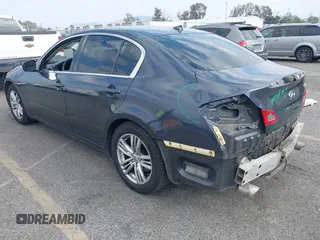 2011 Infiniti G25 Journey with VIN JN1DV6AP1BM830275, listed as a IAAI auction lot 41905361 with 153,169 mi miles. Bid and sale history available at carsss.com. Image 3.
